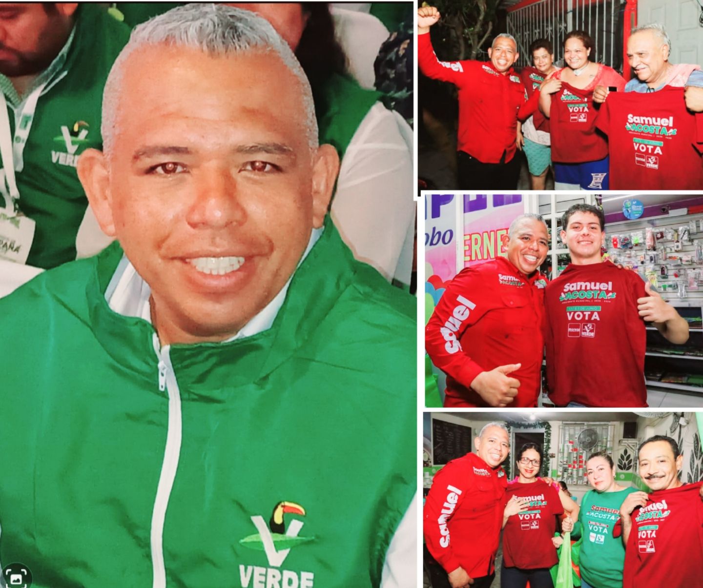 ¡El Tío Sam Acosta! adelanta ser un gobierno del pueblo y para el pueblo